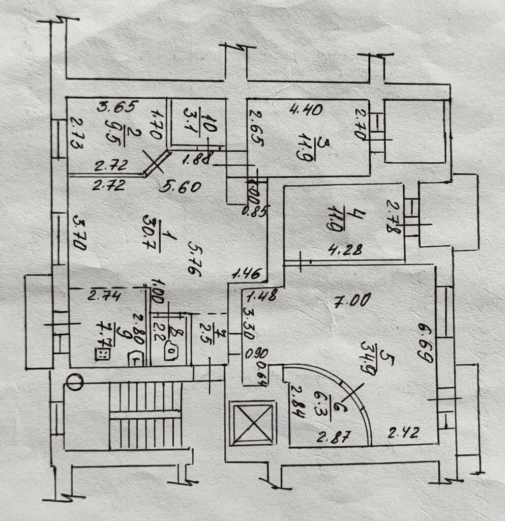 4-комнатная квартира — фото 2